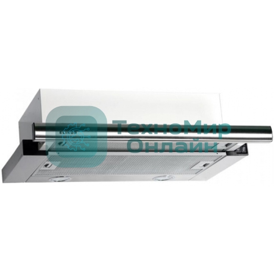 Вытяжка встраиваемая Elikor Интегра 50Н-400-В2Л нержавеющая сталь, 50 см, 400 куб. м/ч, 55 дБ