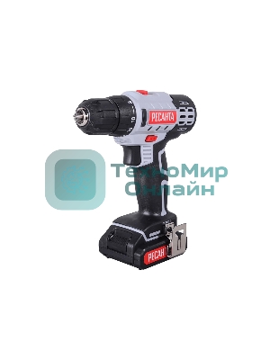 Дрель-шуруповерт аккумуляторная Ресанта ДА-14-2Л 75/14/3, Аккумуляторная, 14,4В