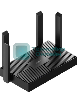 Роутер беспроводной Cudy WR1500 AX1500 10/100/1000 черный
