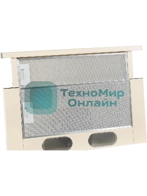 Вытяжка телескопическая Elikor Интегра 60П-400-В2Л молочный, 60 см, 400 куб. м/ч, 55 дБ