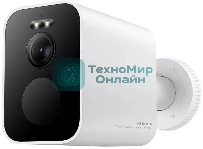 Камера IP Xiaomi Outdoor Camera BW500 белый BHR8301GL (4 Mп, 2560x1440, Wi-Fi, IP67, 10000 mAh)