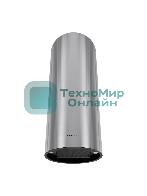 Вытяжка островная Maunfeld Drum Wall 35 нержавеющая сталь, 32.5 см, 850 куб. м/ч, 48 дБ