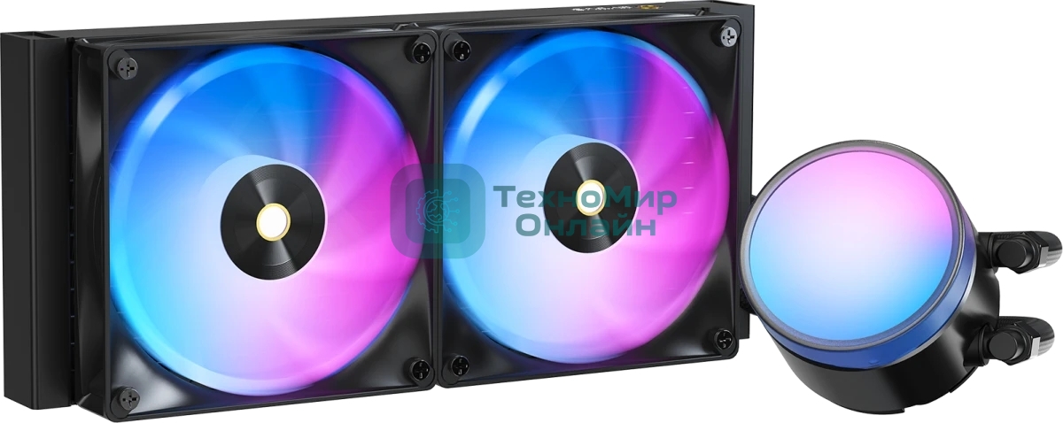 Система охлаждения Ocypus Delta L24 BK ARGB V2 черный 280W/All Intel/AMD AM*/Screws