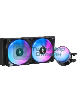 Система охлаждения Ocypus Delta L24 BK ARGB V2 черный 280W/All Intel/AMD AM*/Screws