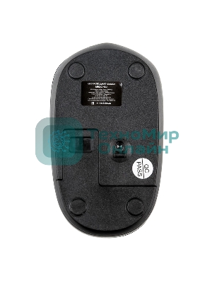 Мышь беспроводная Dialog Comfort MROC-13U черный, 1200 dpi, радиоканал, USB, кнопки - 3