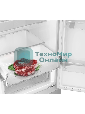 Холодильник Haier CEF536CCG бежевый двухкамерный 240/105 л морозилка снизу, No Frost