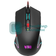 Мышь проводная Acer Nitro OMW301 черный, 7200 dpi, USB, кнопки - 6
