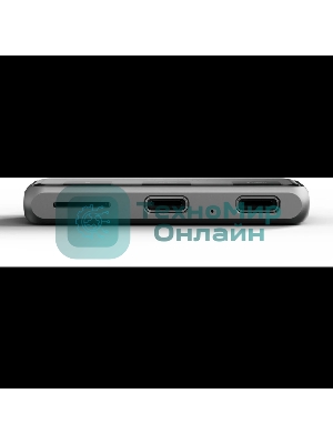 USB-концентратор Satechi Mobile XR Hub with microSD (2х USB Type-C, microSD), до 100 Вт, Серый ST-HXRSDM