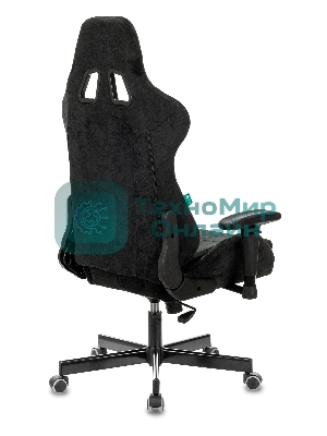 Кресло Бюрократ VIKING KNIGHT LT20 FABRIC черный, ткань, 120 кг, механизм качания