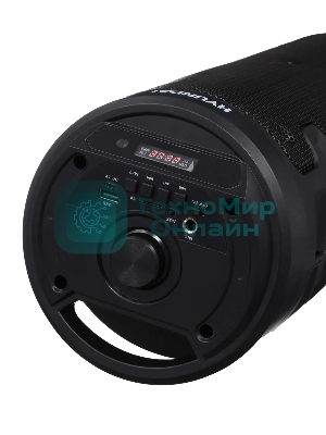 Минисистема Hyundai H-MC160 черный 50Вт/FM/USB/BT/SD/MMC