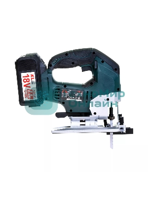 Лобзик электрический профессиональный бесщеточный KLPRO KLDT18B-80 (18В, Li-ion-2шт, 8.0А·ч, патрубок для пылесоса, полотна (дерево/металл, З/У-4А, кейс)