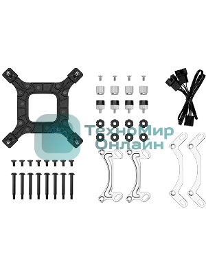 Система жидкостного охлаждения DeepСool LE240 V2 черный (R-LE240-BKAMMC-G-2)