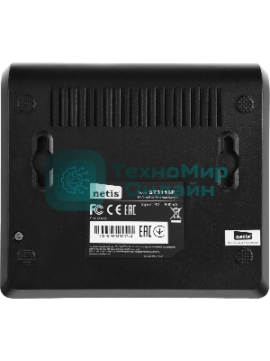 Коммутатор Netis ST3116P неуправляемый настольный 16x10/100