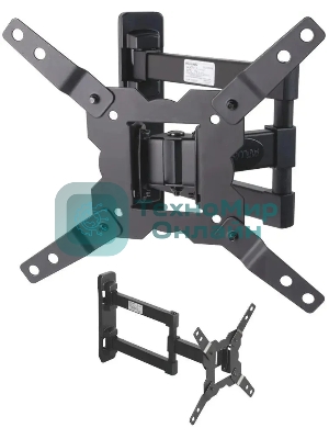 Кронштейн для телевизора Kromax GALACTIC-12 черный, 15