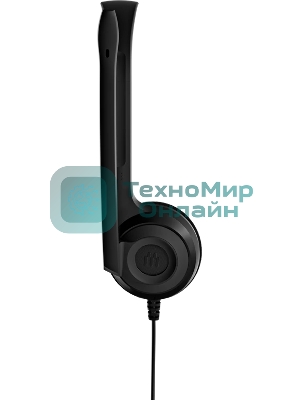Гарнитура EPOS PC 3 Chat чёрный, проводная, 2 x mini jack 3.5 мм