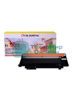 Картридж лазерный Colouring CG-W2072A (№117A) Yellow без чипа (700 копий) для HP Color Laser 150nw/150a/178nw/179fnw