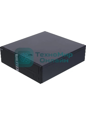 Компьютер IRU Office 310H6SF SFF i3 12100 (3.3) 8Gb SSD256Gb UHDG 730 Free DOS GbitEth 300W черный (1991582)