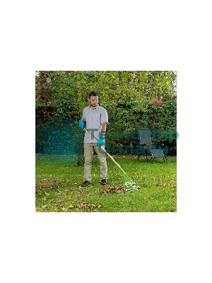 Грабли веерные стальные Palisad, 565 мм, 22 плоских зуба, эмалированные, усиленные, без черенка