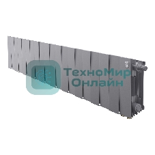 Радиатор биметаллический Royal Thermo PianoForte 200 серебристый VR80- 20 секц.