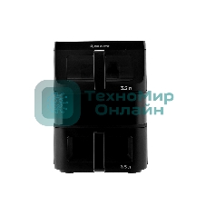 Аэрогриль Brayer 2048BR черный, 2500 Вт, 10 л, сенсор, 10 программ