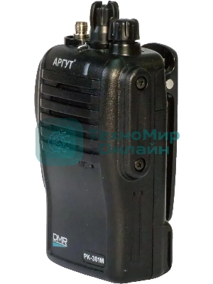 Рация Аргут РК-301М VHF 16кан. до 22.20км компл.:1шт аккум. черный (RU51029)