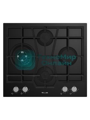 Встраиваемая варочная поверхность Hotpoint HGS 62FD/BK, независимая, черный