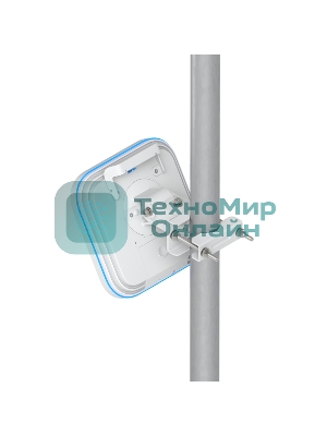Точка доступа Wi-Fi Ubiquiti UniFi E7 AP Campus 2,4+5+6 ГГц, Wi-Fi 7, 4х4 MU-MIMO, 802.3bt, 1х 10G RJ45, 1х 1G RJ45