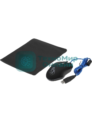 Мышь проводная Defender Sky Dragon GM-090L черный, 3200 dpi, USB, кнопки - 6