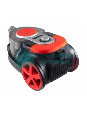 Пылесос Zelmer 81205158T черный/красный, 800 Вт, уборка сухая, пылесборник контейнер 2 л