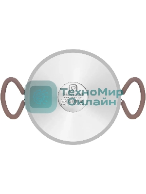 Кастрюля Rondell Etery RDS-1600 5.1 л. d=24 см (с крышкой) сталь