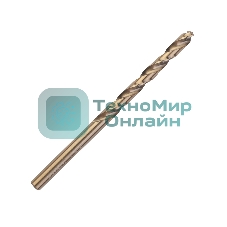 Сверло PATRIOT EXPERT по металлу, Р6М5К5, 5,0 мм, 1 шт в блистере