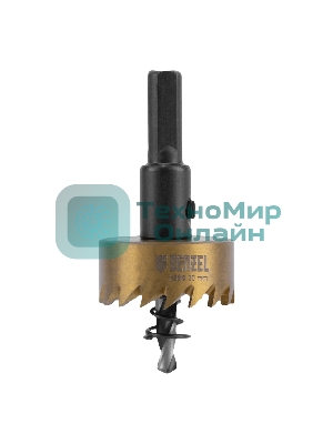 Коронка по металлу Denzel HSS, 30 мм, нитридтитановое покрытие