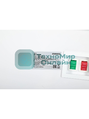 Кулер Starwind SW-1003EW напольный, электронный, белый