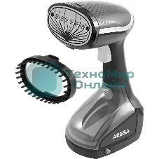 Отпариватель ARESA AR-2306 черный/серебристый, 1100 Вт, 25 г/мин, 200 мл