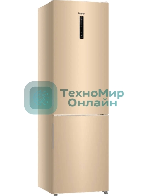 Холодильник Haier CEF538CGG золото двухкамерный 263/105л морозилка снизу, No Frost