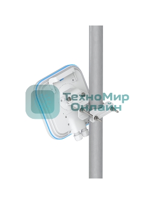 Точка доступа Wi-Fi Ubiquiti UniFi E7 AP Campus 2,4+5+6 ГГц, Wi-Fi 7, 4х4 MU-MIMO, 802.3bt, 1х 10G RJ45, 1х 1G RJ45