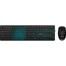 Комплект клавиатура+мышь MSI K200 Combo MS-8ZA4 беспроводной, USB, 1600 DPI, чёрный