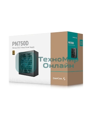 Блок питания Deepcool/GamerStorm PN750D, 750Вт, 80 PLUS Gold, 120мм, черный