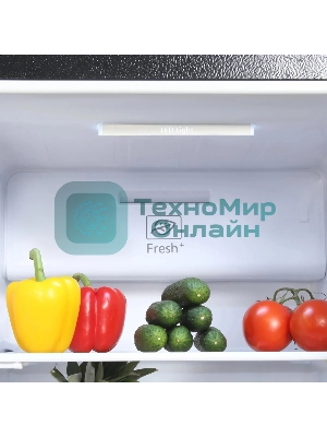 Холодильник Hyundai CS5073FV графит трехкамерный инвертер 292/167л морозилка сбоку, No Frost, Side by Side