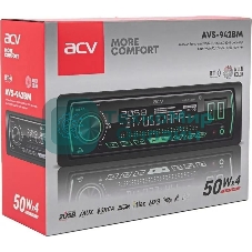 Автомагнитола ACV AVS-942BM 1DIN 4x50Вт