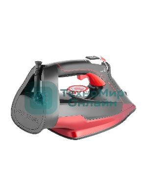 Утюг Centek CT-2359 красный/черный, 3000 Вт, 50 г/мин, 190 г/мин, 320 мл