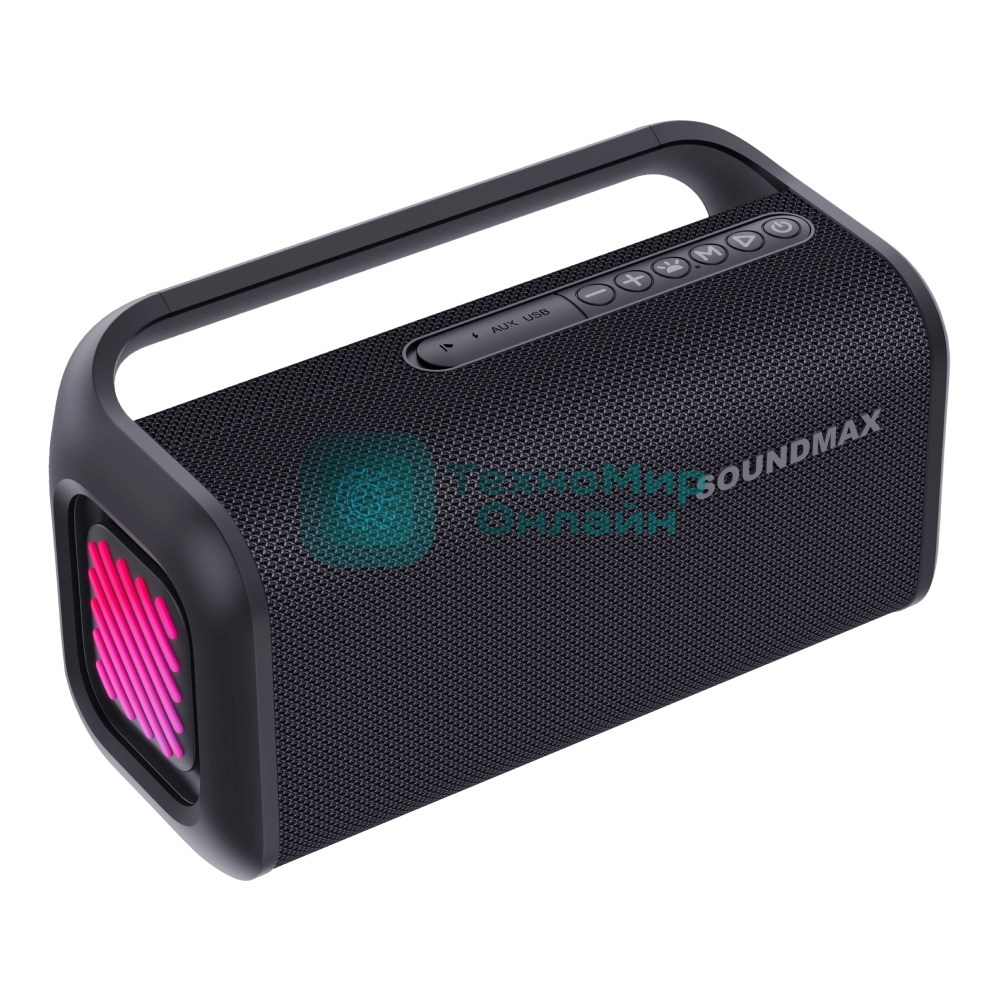 Портативная колонка Soundmax SM-PS5048B чёрный