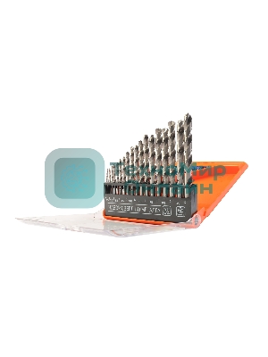 Набор сверл по металлу PATRIOT, HSS, 19 шт №1: 1,0-10,0 мм, в пластиковом боксе
