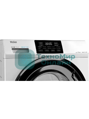 Стиральная машина Haier HW60-BP10919B белая, загрузка фронтальная 6кг, 1000 об/мин., класс: A+++