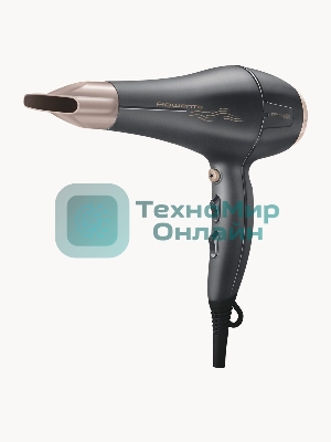 Фен Rowenta CV7827F0 черный/серебристый, 2100 Вт