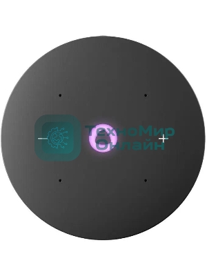 Умная колонка Яндекс Станция Мини 3, 12Вт, компактная, 1 динамик, часы, управление умным домом, Wi-Fi, Bluetooth 5.0, Алиса, серый