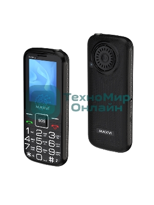 Мобильный телефон Maxvi B21ds up черный