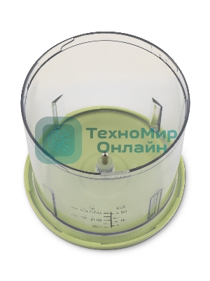 Измельчитель электрический Hyundai HYC-P3108 0.8л. 300Вт черный/зеленый