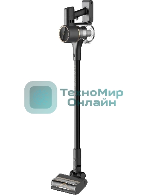 Пылесос вертикальный Dreame R10 Pro Aqua черный, питание от аккумулятора, 150 Вт, уборка сухая/влажная, пылесборник 0.6 л