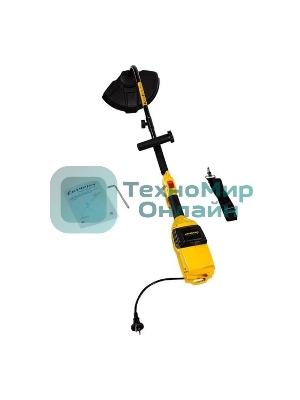 Триммер электрический Champion ET1003A 1000Вт 35см верхний двиг., изогнутая разъемная штанга 3.9кг